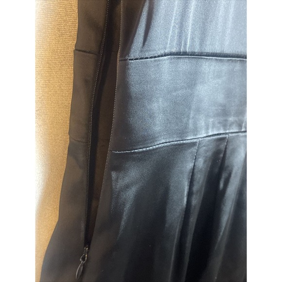 Taylor Nordstrom‎ Black Shimmery Little Black Dress Wedding Party Women’s Size 8 - Picture 9 of 10